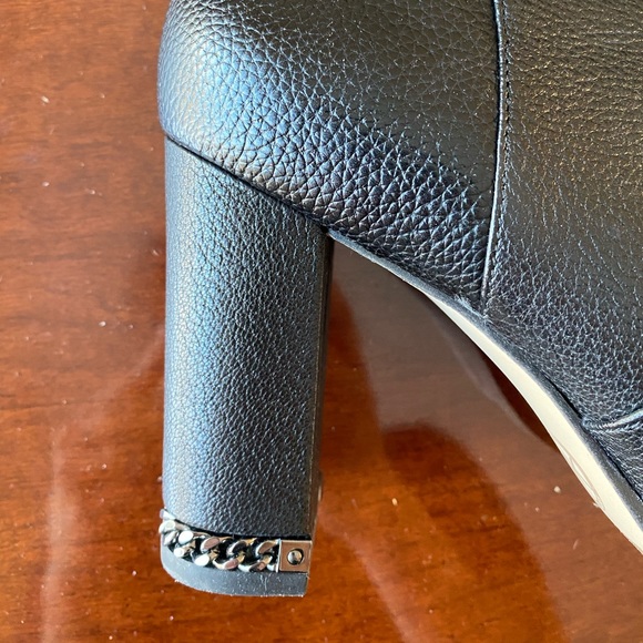 Michaels Kors Leather knee high heel boots - Picture 6 of 11